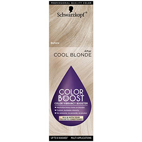 Schwarzkopf Boost Boost boja Vibrancy Booster, Cool Blonde, 1 fl oz