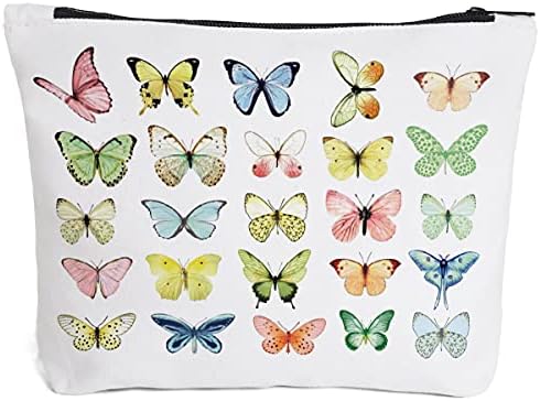 Leptir pokloni za žene - zeleni leptir - leptir dekor leptir ukrasi leptir pokloni slatka torba za šminke za