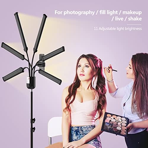 SURBORT LED svjetlo stativ Selfie svjetlo,može se podići ili spustiti, za fotografiju/dodatak osvjetljenju/šminku