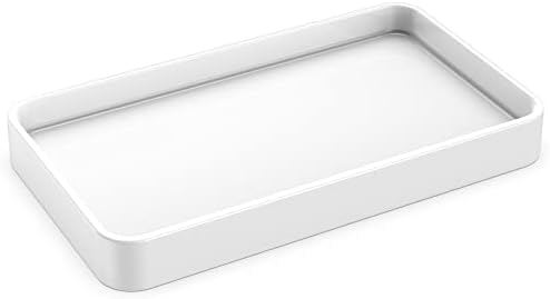 Gurygo 10 Kupatilo za šaltera - ručni ručnik Organizator papira za jednokratnu upotrebu salvete - keramička vanity ladica za kupatila brojač organizacije - kuhinjski sapun za kuhinju