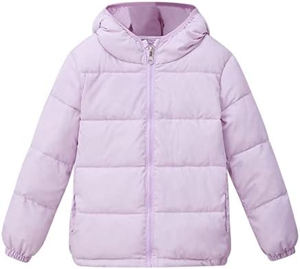 Dječji dječaci Dječji dječji zimski topla jakna Outerwear Solid slojevi s kapuljačom prema dolje odljetnice 9-godišnji kaput