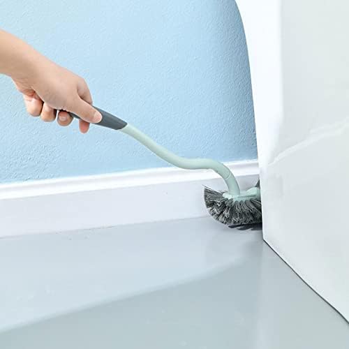 AManeamts WC četkica WC četka za čišćenje Zidne zid Fleksibilne četkice za čišćenje kade za čišćenje