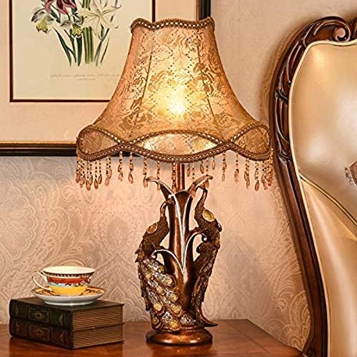 ZSEDP stolna svjetiljka Europska ukrasna stolna svjetiljka Retro stolna svjetiljka, dnevni boravak Čitanje