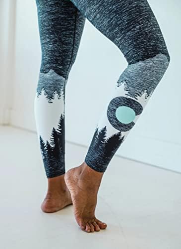 Kolorado navojene zimske izvorne joge hlače L Multi