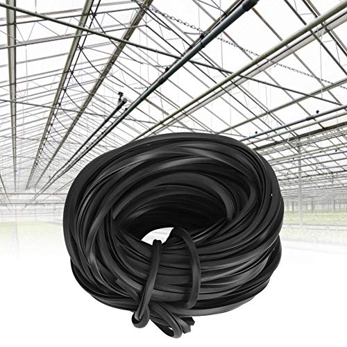 Homeriy Glass Rubber Strip Line Cable Greenhouse Accessories Supplies easy to Use Essential Tool for Glass Sealing
