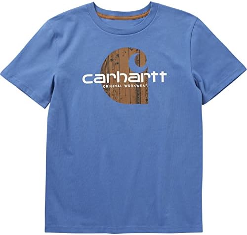 Carhartt Boys ' Kratki Rukav Woodgrain C T-Shirt
