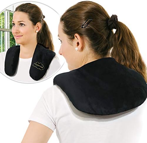Jastuk za grijanje za vrat i ramena mikrovalna pećnica vlažna zagrijavanje Wrap Hot Compress za prirodnu terapiju ublažavanja bolova W / gline perle ComfortCloud