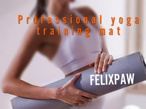 Felixpaw TPE prostirka za jogu debljine 1/4, ekološka neklizajuća Vježba & podloga za fitnes za muškarce & amp;