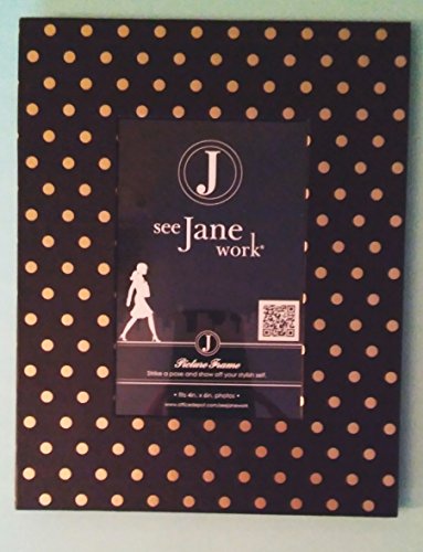 Pogledajte Jane radni okvir za slike, srca, 10 V x 6 W, Zlatna / ružičasta / crna
