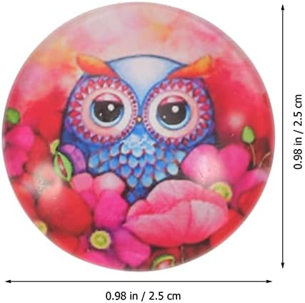 SOLUSTRE kancelarijski dekor 10kom smola frižider Magnet Owl oblik frižider magnetna tabla ormarić