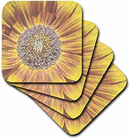 3drose CST_32606_4 kristalno obojeni suncokret Art dizajn cvijeća inspirisan prirodom - keramički