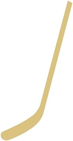 Hockey Stick izrez nedovršeno Drvo kućni sportski dekor dječija soba svlačionica vrata vješalica