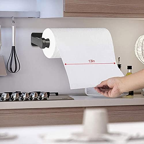 GILIGEGE držač kuhinjskih papirnih ručnika ispod ormarića viseći stalak za papirnate ručnike od nehrđajućeg