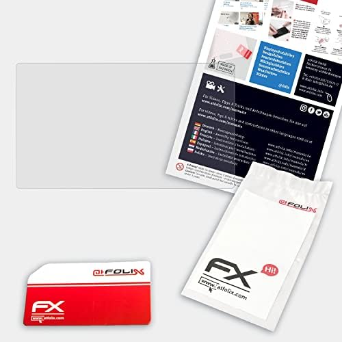 Atfolix plastični stakleni zaštitni film kompatibilan sa Panasonic HC-VXF11 staklenim zaštitnikom, 9h hibridnog