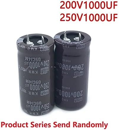Junniu 2kom 1000uF 200V 1000uF 250V 200v1000uf 250V1000UF 22x50 25x35/40/45/50 30X30/35/40/45 35x40 Snap-in PSU kondenzator