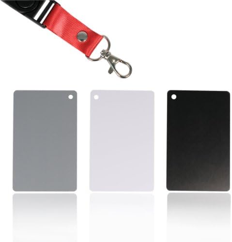 Foto & amp;Tech vodootporni Premium Set 18% siva kartica Bijela kartica za fotografije ekspozicije