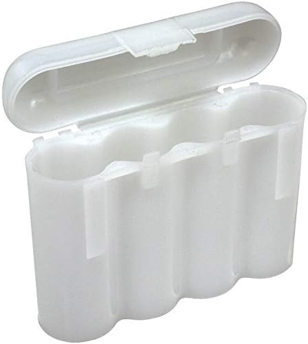 EBC baterija 8 kutija za čuvanje kutija od bijele plastike AA AAA