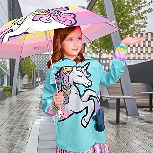 Kids Umbrella Girls & amp; Boys Rain Jacket, Toddler suncobrani za kišu-Kids kabanica za dječake i djevojčice