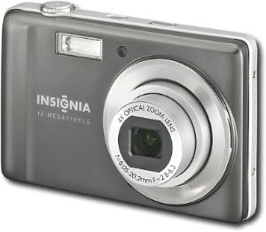 Insignia NS-DSC1112SL 12.0 MP digitalna kamera 4 X Opt Zoom - tamno siva