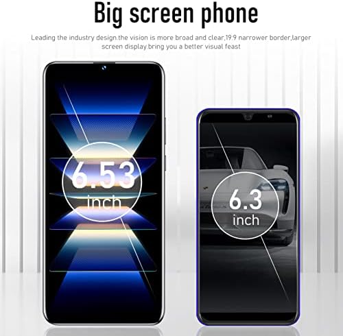 Qinlorgo pametni telefon, zaštita očiju 4500mAh 6.53in 32MP stražnji 16MP prednji 4G 5G WiFi k60 mobitel
