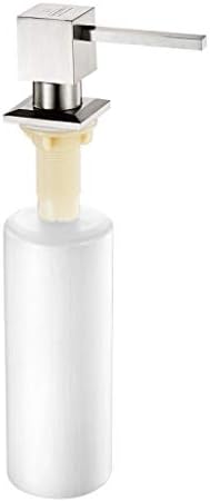 SOAP dispenzer za dispenzer dissender za dispenzer sapun sa sapunom sa gornjim sudoperom za punjenje sudopera u velikoj kapacitet od nehrđajućeg tečnosti i losiona za kuhinju i kupatilo 10.1