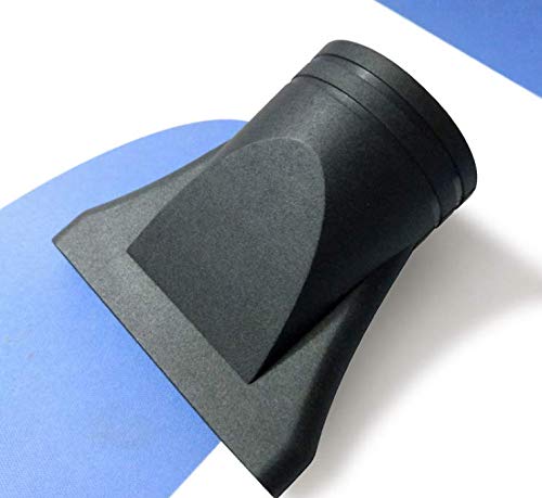 Ne-opšti tip 2 kom prečnik 1,65-1,8 inča profesionalni crni plastični fen za kosu uska koncentrator mlaznica