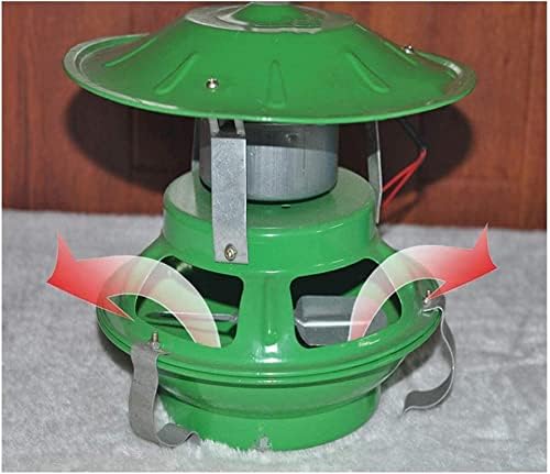 UZOURI Fan dimnjaka ventilator za kamin Izduvni ventilator za domaćinstvo izduvni dim Mašina za dimnjak izazvan dimnjakom 80w za drvo/gorionik / kamin,Ventilatori za kamin