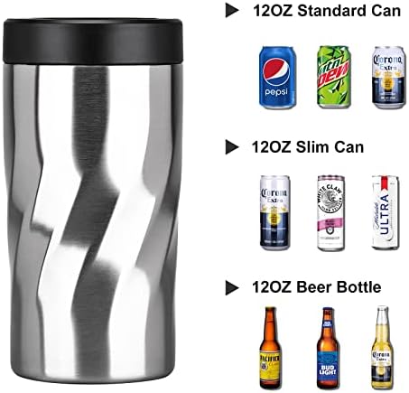 Izolovani Nerđajući čelik 24 oz Tumbler sa zamrznutim limenkama za piće Cooler za sve 12 oz Slim Can,Regular Can ,boca piva & amp; sva pića