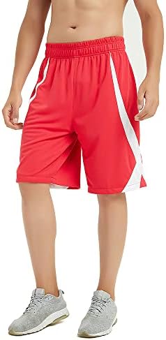Toptie Muški dnevni boravak Hotcks pidžama Aktivne kratke hlače, Flag Football Shorts Nema džepova,