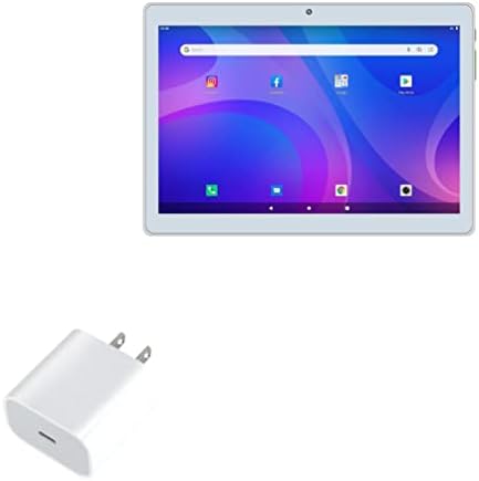 Punjač Boxwave kompatibilan sa SZTPSLS tablet Android 10 S10 - PD GAN Minicube, 30W TINY PD GAN