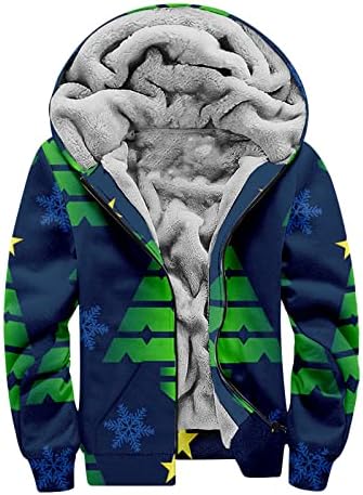 AdSSDQ prevelika jakna, plus veličina Osnovna morska kapuljača Muške pune rukave Zimske fit tople