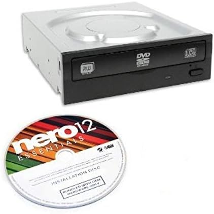 BestDoplicator Lite-on Super Allewrite 24x SATA DVD +/- RW Dvostruki sloj Drive IHAS124-04 Bulk + Nero Multimedia Suite 12 Essentials CD / DVD Softver za snimanje