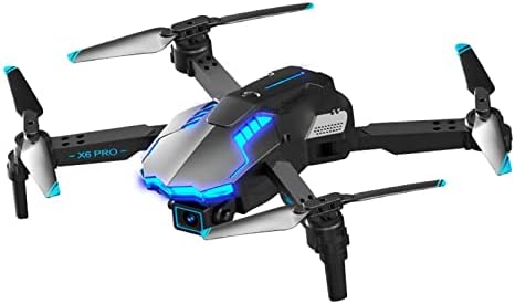 npkgvia Drone sa 4K HD FPV dvostrukom kamerom za djecu i odrasle Mini sklopivi RC avion WiFi RC Quadcopter