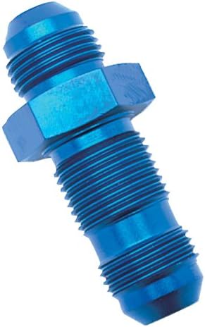 Edelbrock/Russell 661160 plavi anodizirani aluminijum-3an Adapter za pregradu sa ravnim Flare