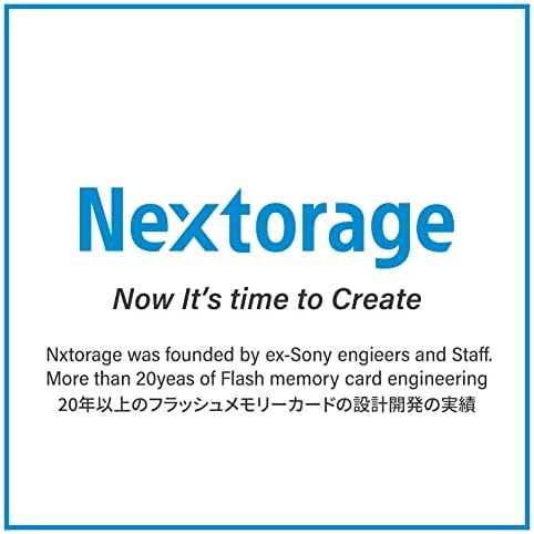 Nextorage Japan 256GB CFexpress tip B kartica maksimalno čitanje 1950mb / s/max pisanje 1100mb / s