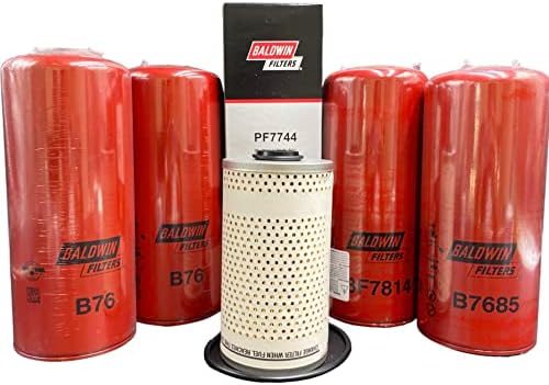 P & F Servisni filter komplet za VOLVO D13 Kit za promjenu ulja, 2 B76, BF7814, B7685, PF7744