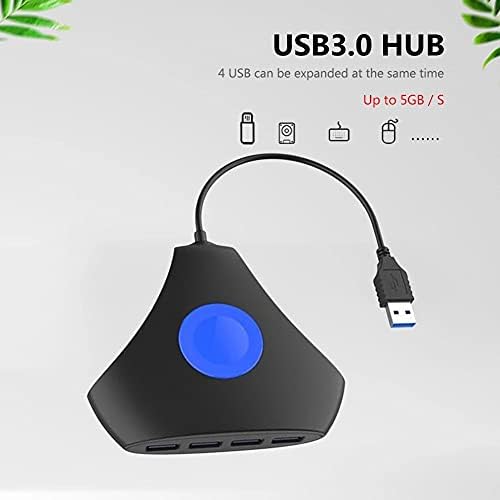 Wssbk prijenosni 4 Port USB 3.0 HUB brzi 5Gbps multi USB Splitter Expander Adapter za računarsku opremu za računare