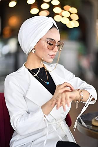 Knot turbani-turbani za Žene-Hidžab za žene / oblozi za kosu-Hemo-oblozi za glavu od raka za Žene / Hidžab Undercap-Instant hidžab