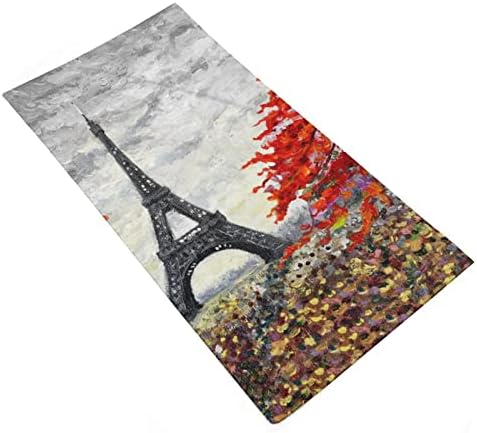 Francuska Eiffelov toranj i cvjetni ručnik premium ručnika za pranje pereve krpe za pranje za hotelske banje i kupatilo