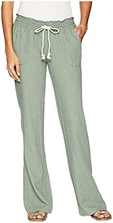 Jorasa ženske haljine hlače ženske hlače visokog struka nacrtavanje elastične struine pantske pantske pantske pantne ravne salone sa džepovima