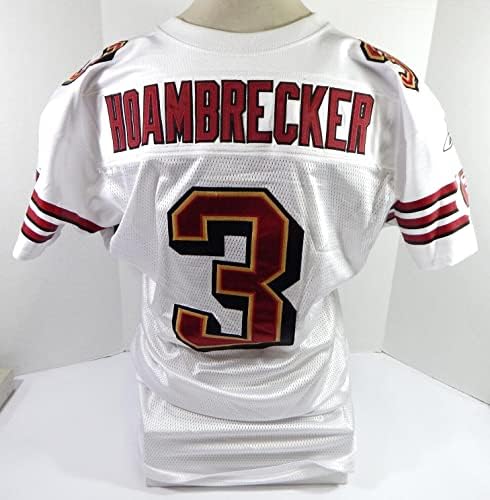 2007 San Francisco 49ers Mackenzie Hoambrecker 3 Igra izdana Bijeli dres 42 67 - Neintred