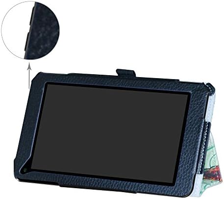 SmartAb 7 HD tablet futrola, mama usta PU kožna folija 2-sklopiva pokrivač za postavke za model st7150