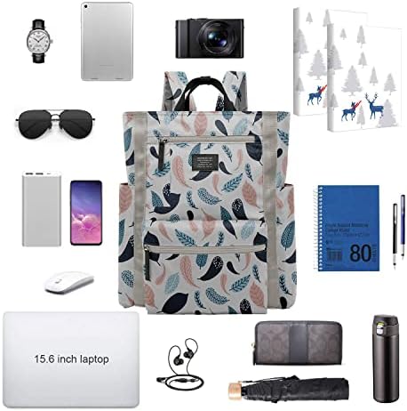 BasicPower backpack za žene muškarci, lagana torba na koledžu školski rad Travel Casual Daypacks Odgovara 15,6 inčnim prijenosnim računarom