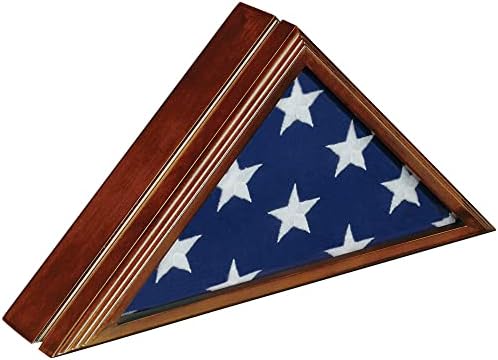 Futrola za zastavu veličine 3 'x 5' Zastava tamno tvrdo drvo