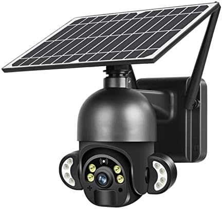 SXA 4G Sigurnosna kamera na otvorenom, 4MP kamera bez žice za kućnu sigurnost, kamera za kućnu zaštitu, solarna / baterija sa dvosmjernim audio, otkrivanjem pokreta sa reflektorima