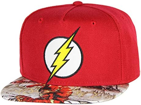 DC Comics Flash šešir za djecu vezeni Logo Fotorealna kapa za mlade Snapback