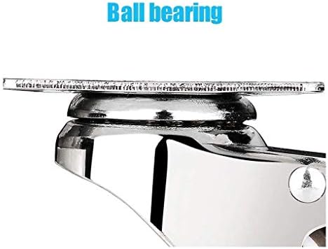 ALIAOFORZ CASTORS nameštaja za 360 stepeni Rotatinchg okretni kotači točkove gume TWINCH Twinch Ball BearInchg CITSERS za tablice kolica za kolica