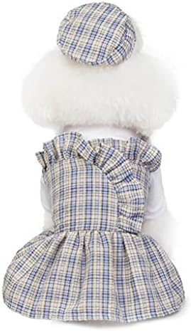 HFDGDFK odjeća za proljeće ljeto za kućne ljubimce slatka pletena haljina za pse za kućne ljubimce tanka mala srednja psa Teddy Chihuahua odjeća za slatke kućne ljubimce