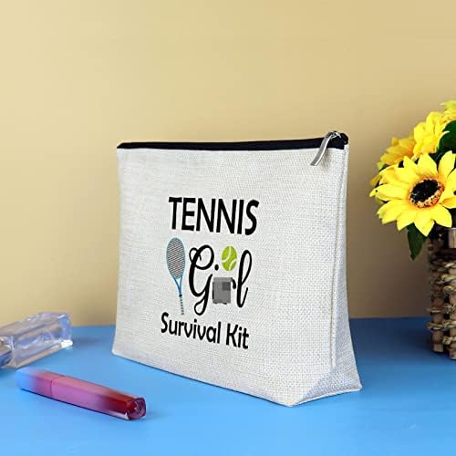 Tenis poklon torba za šminkanje tenis poklon za njene teniserke pokloni tenis tematski pokloni za žene putna kozmetička