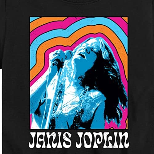 Hibridna odjeća - Janis Joplin - Janice Retro Color Waves - grafička majica kratkih rukava i mladih